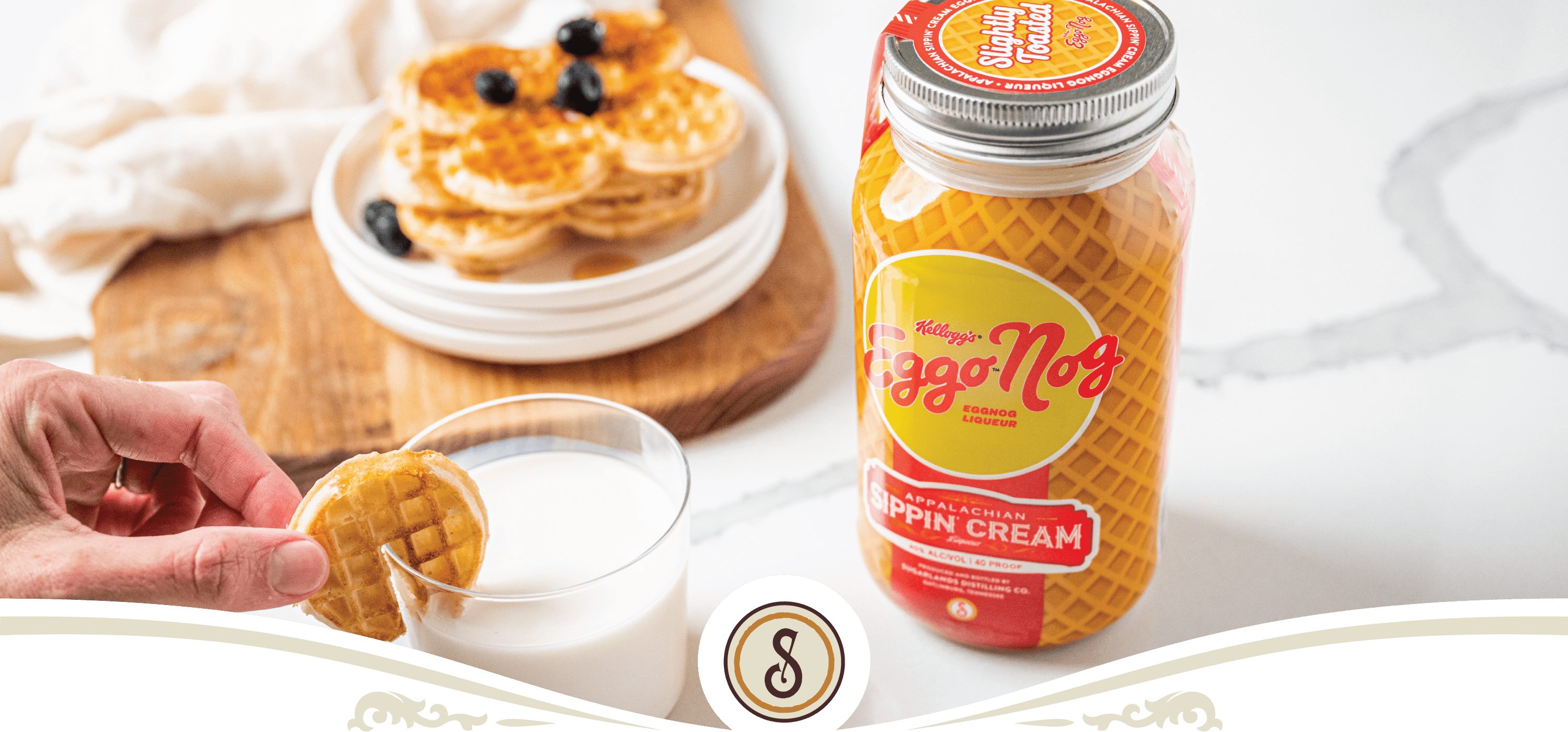 Eggo Nog Appalachian Sippin’ Cream Sugarlands Distilling Company